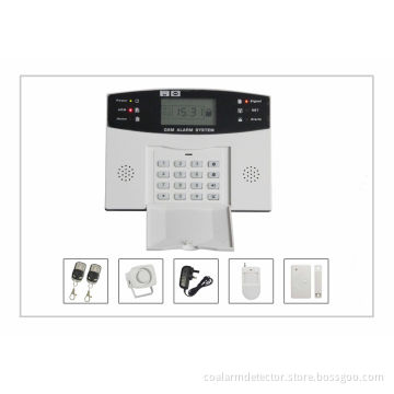 Lcd Speech Household Alarm / Gsm Security Alarm System For Sos, Fire, Gas, Door, Hall Lyd-111